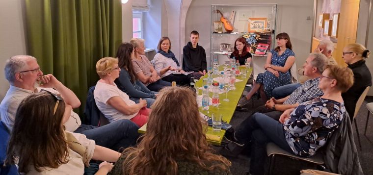 Serbske blido – Gesprächsrunde in sorbischer Sprache