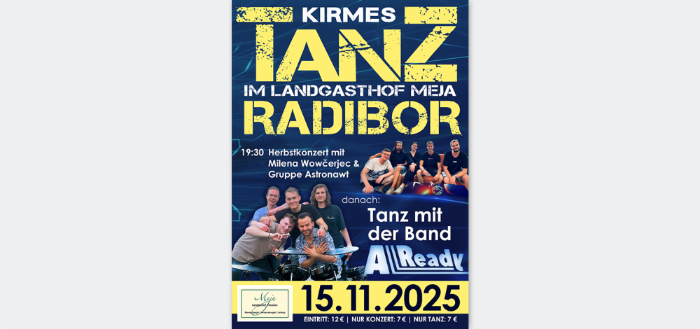 Tanz mit der Band AllReady in Radibor