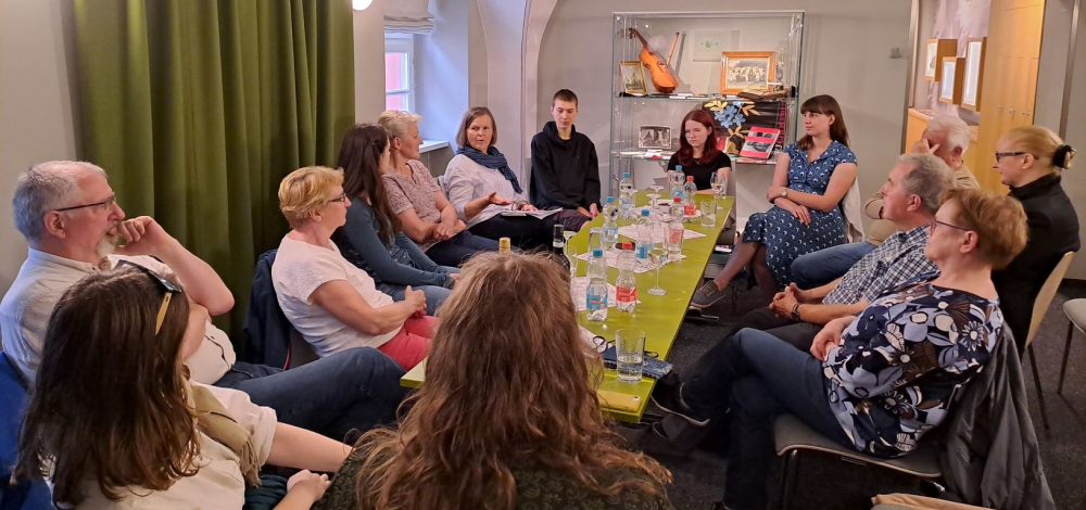 Serbske blido – Gesprächsrunde in sorbischer Sprache